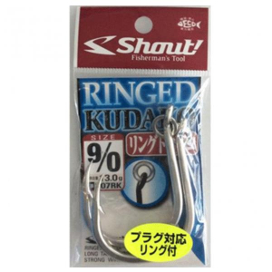Крючки Shout Ringed Kudako 207RK 9/0