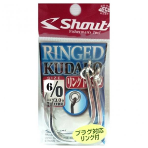 Крючки Shout Ringed Kudako 207RK 6/0