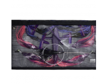 Оснастка для ловли тунца/парусника/марлина Monster Tuna 9 Squid 2.40/1.80м цв.фиолетовый с розовым, LEFT