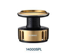 Шпуля Daiwa 25 SLP WORKS SALTIGA ATD TOUGH 14000SPL/ Gold Navy