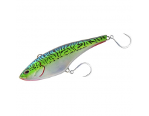 Воблер Nomad Design Madmacs 240 High Speed Sinking 395гр цв.Silver Green Mackerel