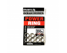 Заводные кольца Varivas Avani Ocean Works Power Ring 200Lb