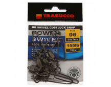 Карабин с вертлюгом Trabucco Power BB Swivel №06